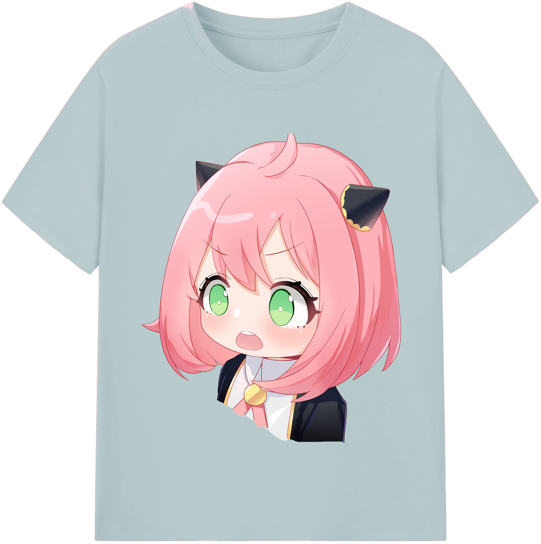 （画像用） SPY×FAMILY间谍家家酒 綿100％半袖Tシャツ（フロントプリント）